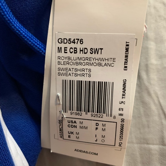 New Adidas Pullover Hoodie - Picture 5 of 5